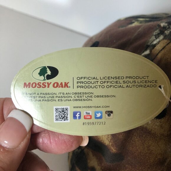 Mossy Oak Certified Camouflage Trucker Hat Adjustable Unisex Cotton Cap NEW - Picture 3 of 6